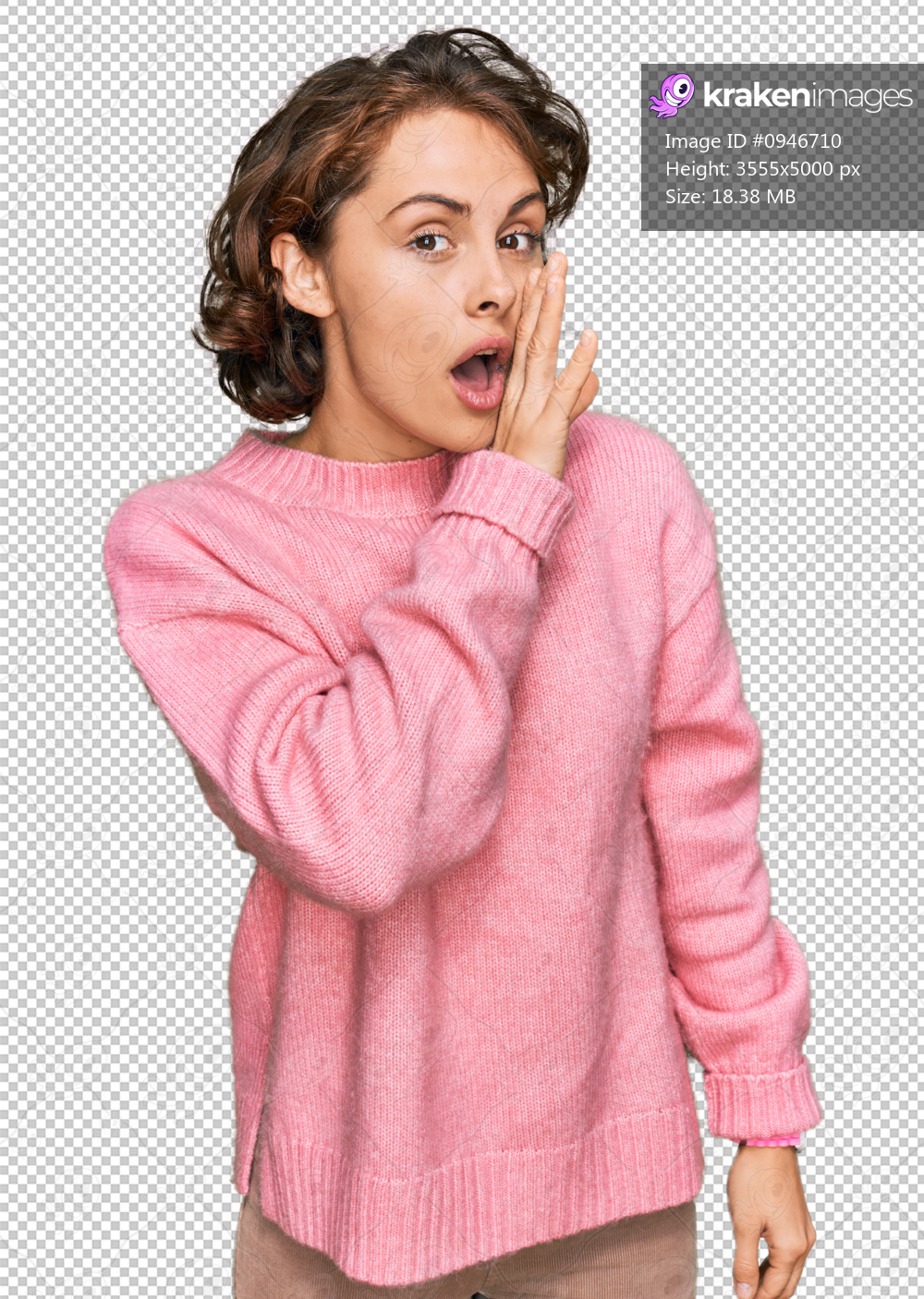 Young hispanic woman wearing casual clothes hand on mouth telling secret rumor, whispering malicious talk conversation