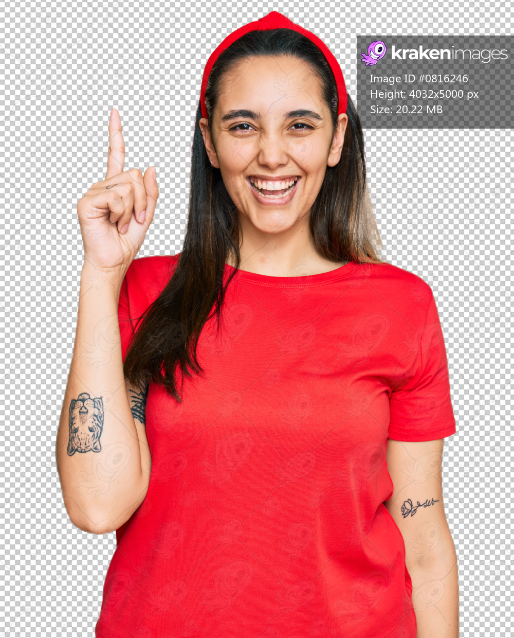 Young hispanic woman wearing casual clothes pointing finger up with successful idea. exited and happy. number one.