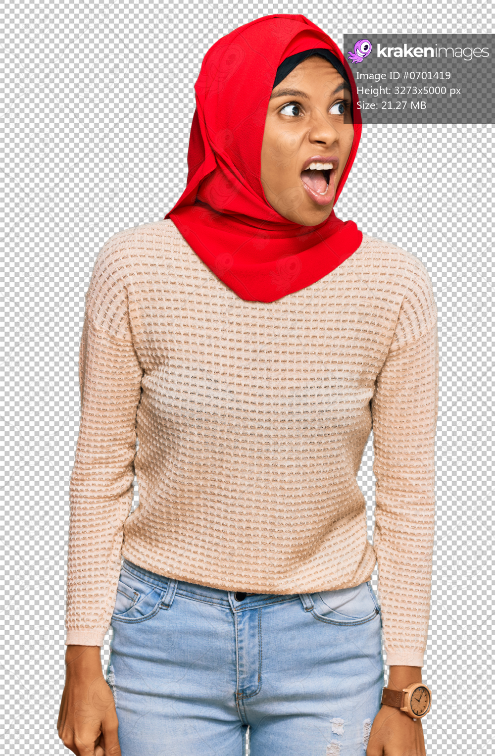 Young african american woman wearing traditional islamic hijab scarf angry and mad screaming frustrated and furious, shouting with anger. rage and aggressive concept.