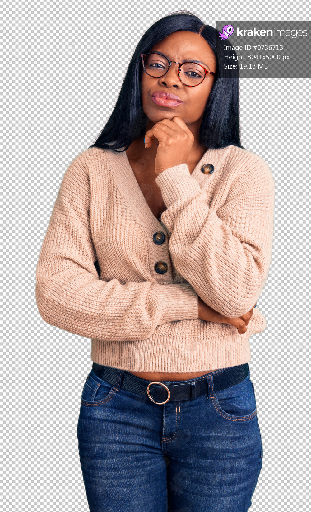Young african american woman wearing casual clothes thinking looking tired and bored with depression problems with crossed arms.