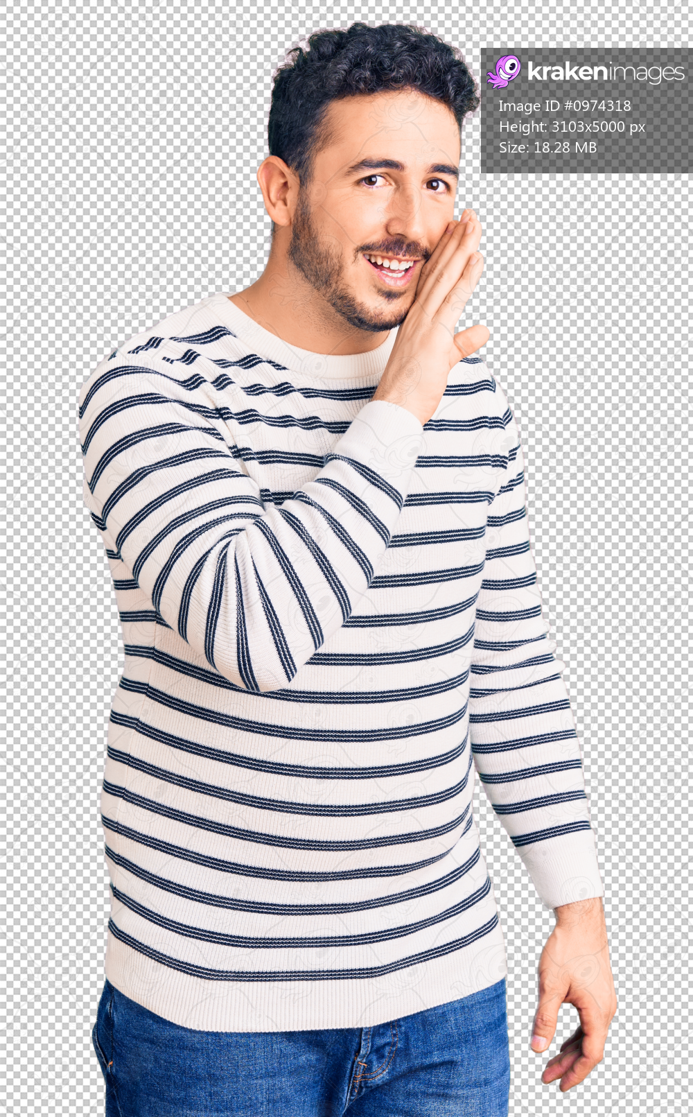 Young hispanic man wearing casual clothes hand on mouth telling secret rumor, whispering malicious talk conversation