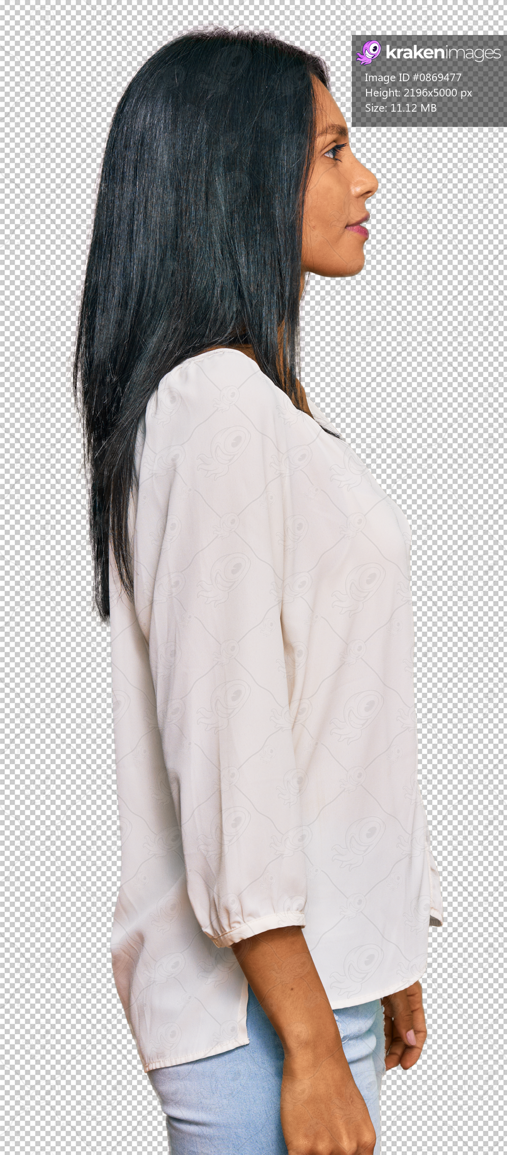 Young african american woman wearing casual clothes looking to side, relax profile pose with natural face with confident smile.