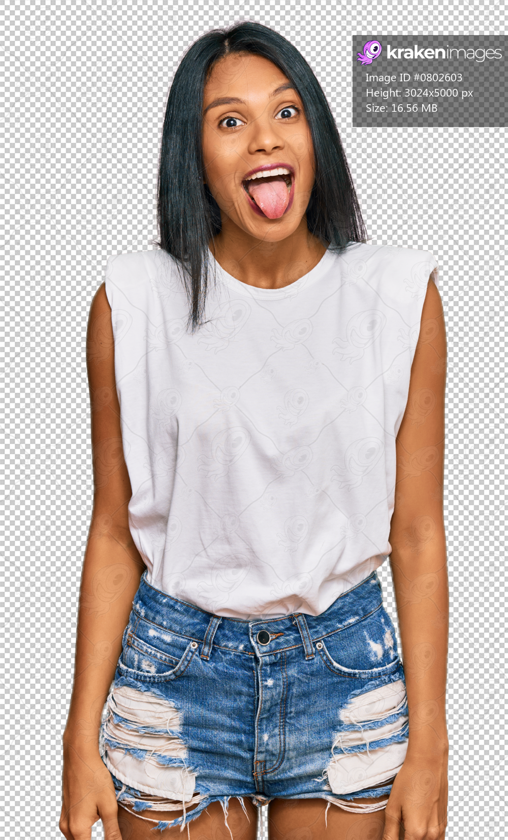 Young african american woman wearing casual clothes sticking tongue out happy with funny expression. emotion concept.