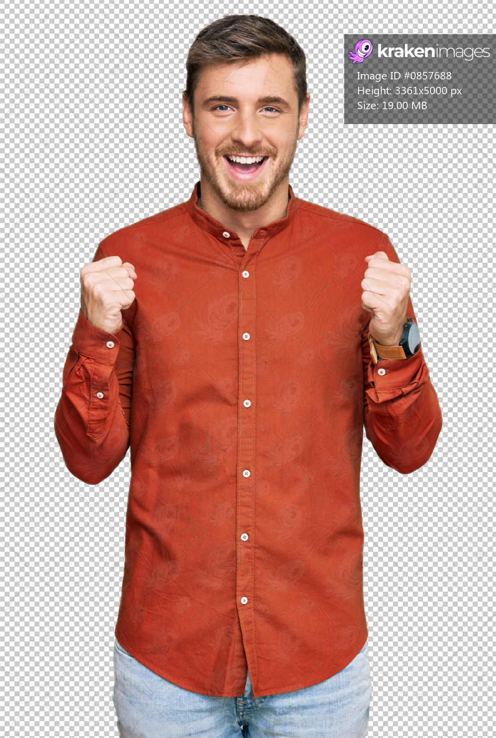 Handsome caucasian man wearing casual clothes celebrating surprised and amazed for success with arms raised and open eyes. winner concept.