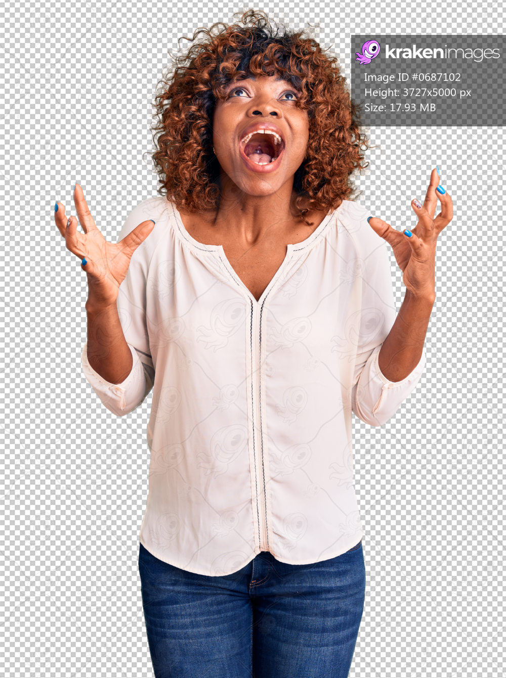Young african american woman wearing casual clothes crazy and mad shouting and yelling with aggressive expression and arms raised. frustration concept.