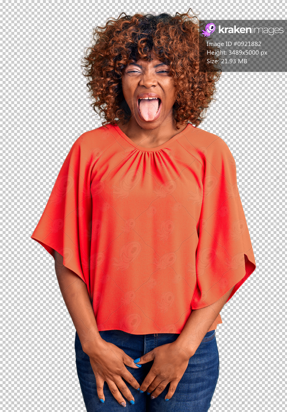 Young african american woman wearing casual clothes sticking tongue out happy with funny expression. emotion concept.