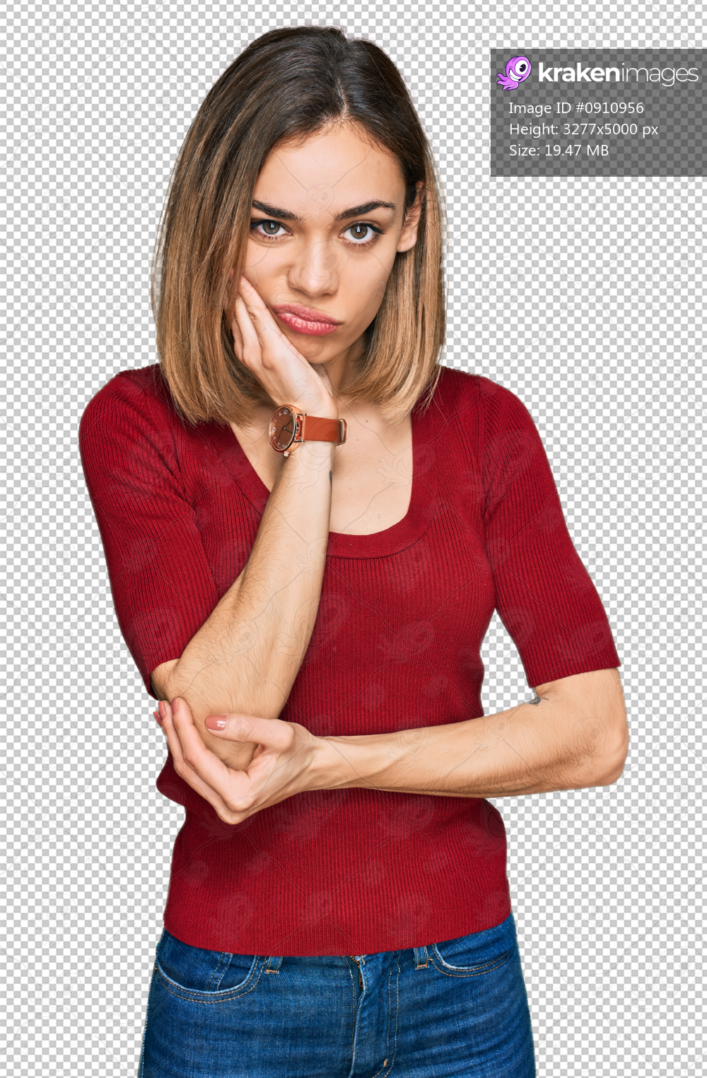 Young blonde girl wearing casual clothes thinking looking tired and bored with depression problems with crossed arms.