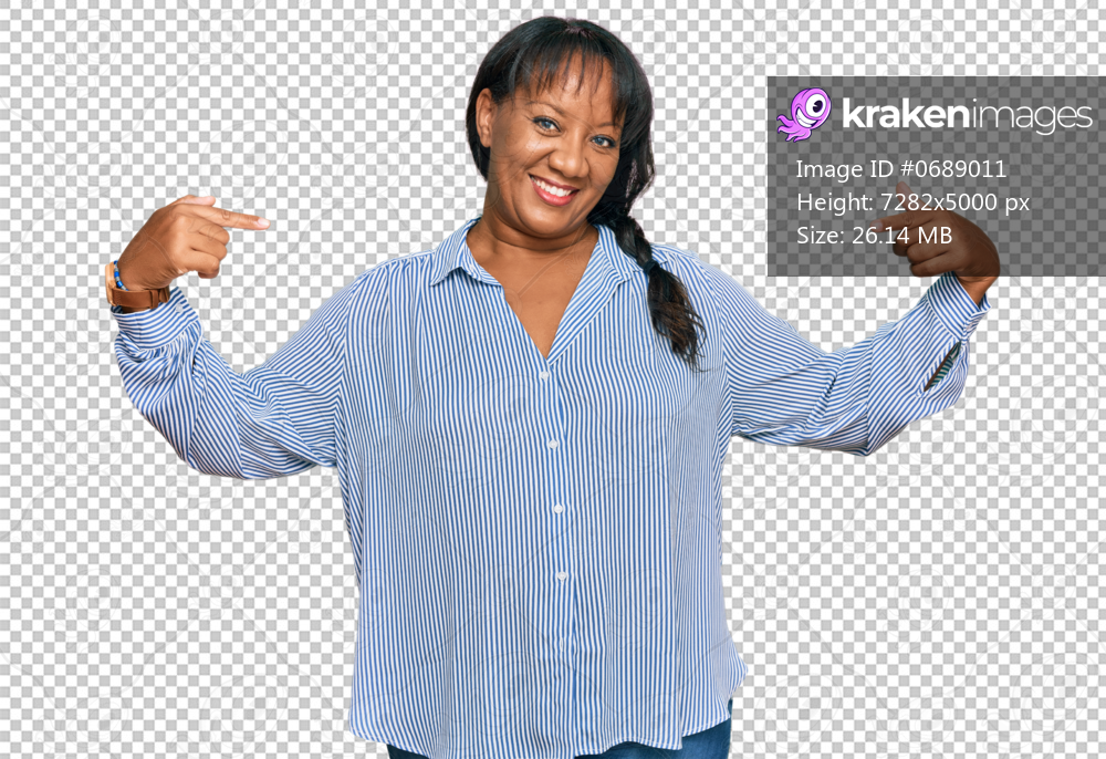 Hispanic middle age woman wearing casual clothes looking confident with smile on face, pointing oneself with fingers proud and happy.
