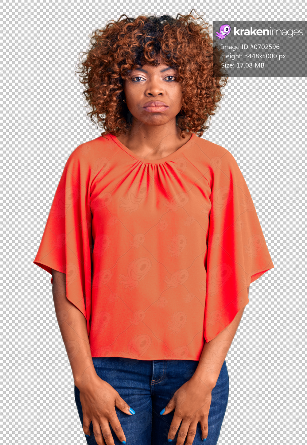 Young african american woman wearing casual clothes depressed and worry for distress, crying angry and afraid. sad expression.