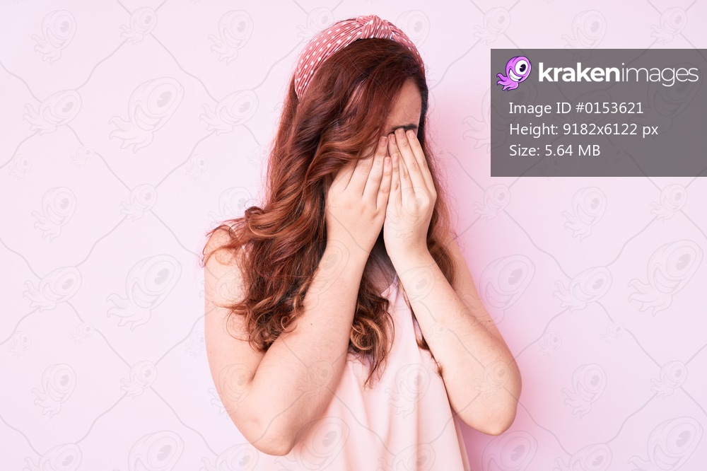 Young beautiful woman wearing casual clothes rubbing eyes for fatigue and headache, sleepy and tired expression. vision problem 