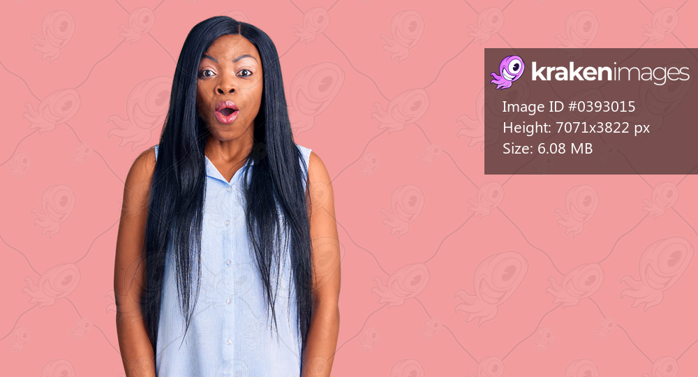 Young african american woman wearing casual clothes afraid and shocked with surprise expression, fear and excited face. 
