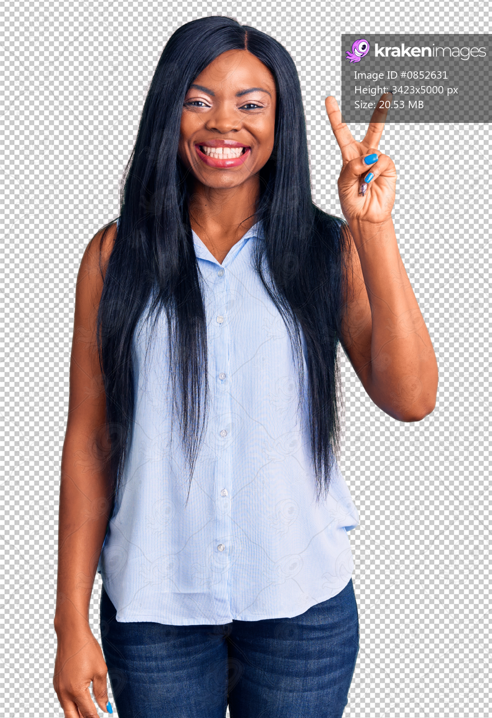 Young african american woman wearing casual clothes showing and pointing up with fingers number two while smiling confident and happy.