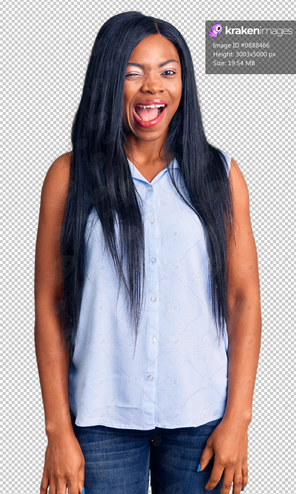 Young african american woman wearing casual clothes winking looking at the camera with sexy expression, cheerful and happy face.