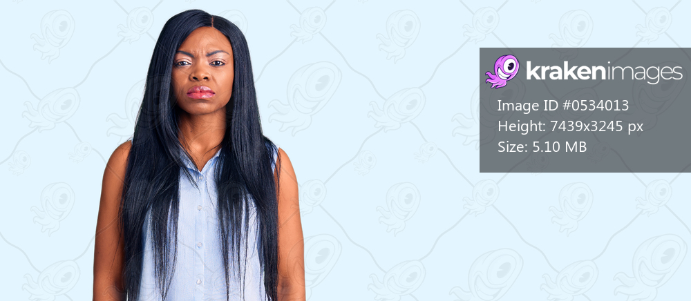 Young african american woman wearing casual clothes depressed and worry for distress, crying angry and afraid. sad expression. 